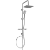 Mexen T62 shower column, brushed gun gray - 798626293-66