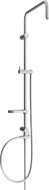 Mexen X shower column, brushed gun gray - 7939199-66