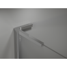 Mexen Kioto L Walk-in Shower Wall 70 x 200 cm, Black Ombre 8 mm, Chrome - 800-070-103-01-76
