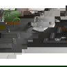 Mexen Pablo 1-compartment granite sink with a drip tray and kitchen mixer tap Telma, Spotted black - 6510-76-670200-76