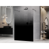 Mexen Kioto freestanding shower screen 150 x 200 cm, black ombre 8 mm, black - 800-150-002-70-76