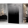 Mexen Kioto freestanding shower wall 150 x 200 cm, black ombre 8 mm, gun metal - 800-150-002-95-76