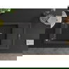 Mexen Elias 1-compartment granite sink with a drip tray and kitchen mixer tap Telma, Spotted black - 6511-76-670200-76