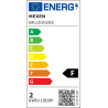 Mexen Aura LED Bulb G9, 2W, Warm - 3000K, 200 lm - L120-G9-0230-01