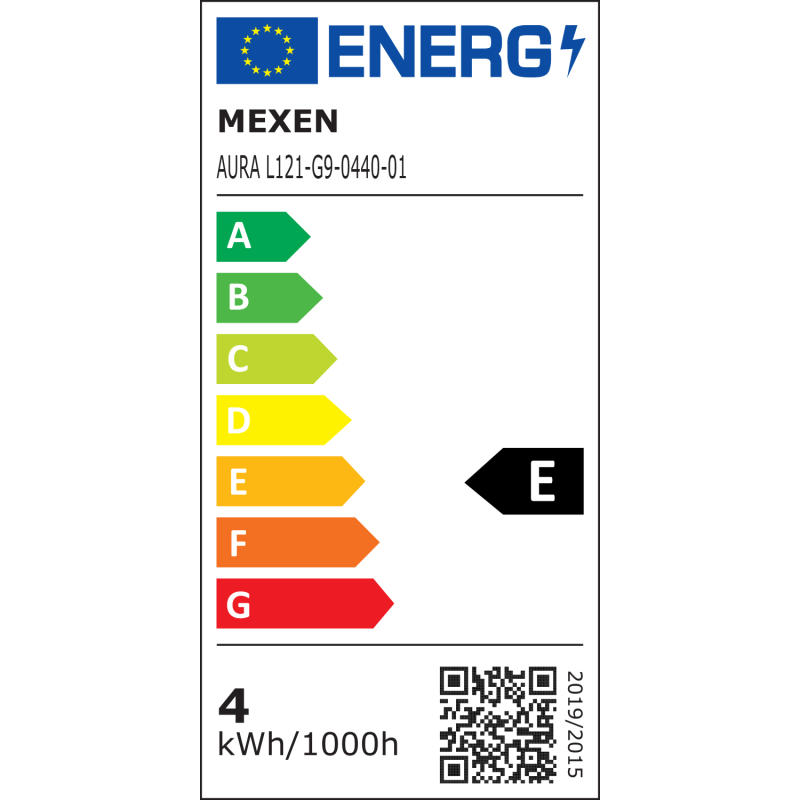 Mexen Aura LED Bulb G9, 4W, Neutral - 4000K, 490 lm - L121-G9-0440-01