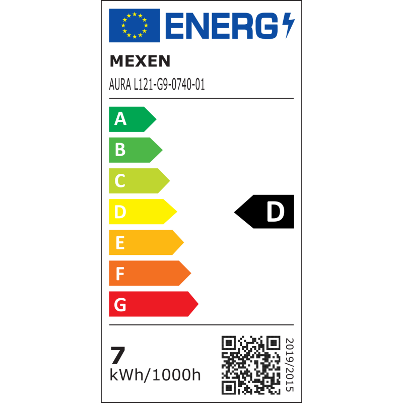 Mexen Aura LED Bulb G9, 7W, Neutral - 4000K, 980 lm - L121-G9-0740-01
