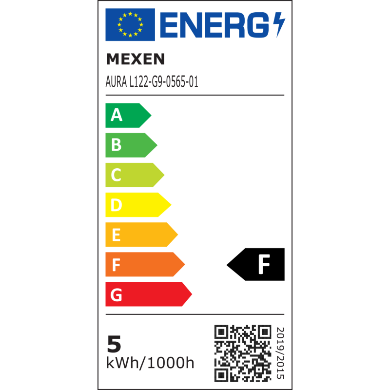 Mexen Aura Dimmable LED Bulb G9, 5W, Cool - 6500K, 520 lm - L122-G9-0565-01