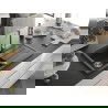 Mexen Bruno 1-compartment granite sink with a drip tray and kitchen mixer tap Telma, Spotted black - 6513-76-670200-00