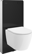 Mexen Carmen surface-mounted WC set with Tex Air G pneumatic frame, WC Tornado bowl and soft-close seat, white - 615030880300TA