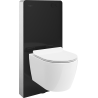 Mexen Carmen WC Surface-Mount Set Pneumatic Frame Tex Air G with WC Bowl and Soft-Close Seat, White - 615030884000A-70
