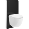 Mexen Lena surface-mounted WC set Tex Air G pneumatic frame with Tornado WC bowl and white soft-close seat - 615030220200TA-70