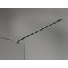 Mexen Kioto+ shower wall with shelf Walk-in 90 x 200 cm, bronze 8 mm, gun metal - 800-090-121-95-32