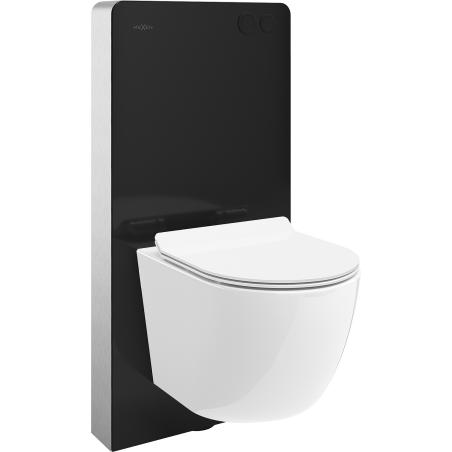 Mexen Lena WC Surface-Mounted Set with Pneumatic Frame Tex Air G with Tornado WC Bowl and White Soft-Close Seat