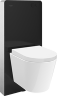Mexen Rico WC Surface-Mounted Set Pneumatic Frame Tex Air G with Toilet Bowl and Soft-Close Seat, White - 615030720200A-70