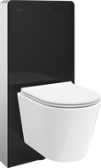 Mexen Rico WC Surface-Mounted Set Pneumatic Frame Tex Air G with Tornado WC Bowl and Soft-Close White Seat - 615030720500TA-70