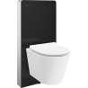 Mexen Rico surface-mounted WC set with Tex Air G pneumatic frame, toilet bowl and soft-close seat, white - 615030724000A-70