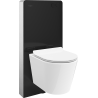 Mexen Rico WC Surface-Mounted Set Tex Air G Pneumatic Frame with Tornado Toilet Bowl and Soft-Close White Seat