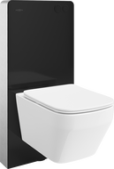 Mexen Riva WC Surface-Mounted Set Tex Air G Pneumatic Frame with Tornado Toilet Bowl and Soft-Close Seat White