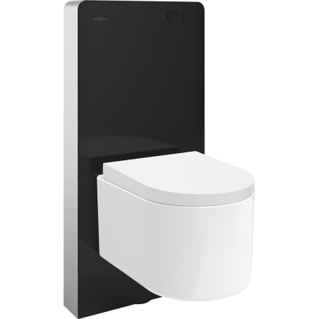 Mexen Sofia WC surface-mounted set pneumatic frame Tex Air G with toilet bowl and soft-closing seat, white - 615030540200A-70