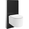 Mexen Sofia surface-mounted WC set Tex Air G pneumatic frame with WC bowl Tornado and soft-close seat, white - 615030540300TA