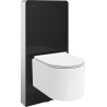 Mexen Sofia surface-mounted WC set pneumatic frame Tex Air G with WC bowl and soft-closing seat, white - 615030540500A-70