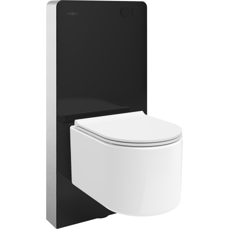 Mexen Sofia WC Surface-Mounted Unit Pneumatic Frame Tex Air G with Tornado WC Bowl and Soft-Close Seat, White - 615030540500TA