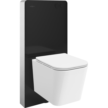 Mexen Teo WC Surface-Mounted Set with Tex Air G Pneumatic Frame, Tornado WC Bowl, and Soft-Close Seat, White - 615030850600TA-70
