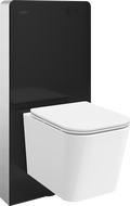 Mexen Teo WC Surface-Mounted Set with Tex Air G Pneumatic Frame, Tornado WC Bowl, and Soft-Close Seat, White - 615030850600TA-70