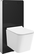 Mexen Teo WC surface-mounted set pneumatic frame Tex Air G with toilet bowl and soft-close toilet seat, white - 615030850700A-70