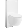 Mexen Lena surface-mounted WC set with Tex Air G pneumatic frame, WC bowl, and soft-close seat, white - 615030220200A-20