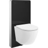 Mexen Lena surface-mounted WC set with Tex Air G pneumatic frame, WC bowl and soft-close seat, white - 615030220300A-70