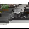 Mexen Andres granite sink 1.5-bowl with drainer and Telma kitchen tap, speckled black - 6515-76-670200-76