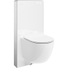 Mexen Lena surface-mounted WC set Tex Air G pneumatic frame with WC bowl Tornado and soft-close seat white - 615030224000TA-20