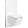 Mexen Madox WC Surface Mounted Set Pneumatic Frame Tex Air G with Toilet Bowl and Soft-Close Seat, White - 615030154000A-20