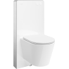Mexen Rico surface-mounted WC set with Tex Air G pneumatic frame, WC bowl, and soft-close seat, white - 615030720300A-20