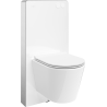 Mexen Rico WC Surface-Mounted Set Tex Air G Pneumatic Frame with Tornado WC Bowl and Soft-Close White Seat - 615030720500TA-20