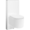 Mexen Sofia WC Surface-Mounted Set with Tex Air G Pneumatic Frame, Tornado Bowl and Soft-Close Seat, White - 615030540200TA