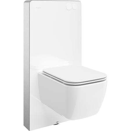 Mexen Stella surface-mounted WC set with pneumatic frame Tex Air G with WC bowl and soft-close seat, white - 615030680900A-20