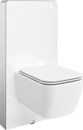 Mexen Stella surface-mounted WC set with pneumatic frame Tex Air G with WC bowl and soft-close seat, white - 615030680900A-20