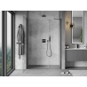 Mexen Mist-B swing shower door 105 cm, transparent, gun metal - 8A2-105-001-95-00