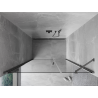 Mexen Mist-B hinged shower door 120 cm, transparent, gun metal - 8A2-120-001-95-00