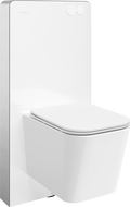 Mexen Teo WC Surface-Mounted Set with Pneumatic Tex Air G Frame, WC Bowl, and Soft-Close Seat, White - 615030850600A-20