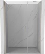 Mexen Mist-B pivot shower door 110 cm, transparent, brushed nickel - 8A2-110-001-97-00