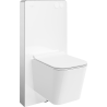 Mexen Teo surface-mounted WC set pneumatic frame Tex Air G with Tornado WC bowl and slow-close seat, white - 615030850700TA-20