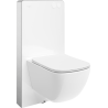 Mexen Timo WC Surface-Mounted Kit with Pneumatic Frame Tex Air G, Tornado Toilet Bowl, Soft-Close Seat, White - 615030650200TA