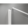 Mexen Mist-B hinged shower cabin 95 x 120 cm, transparent, white - 8A2T-095-120-20-00