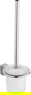 Mexen Lea toilet brush, Chrome - 7026050-00