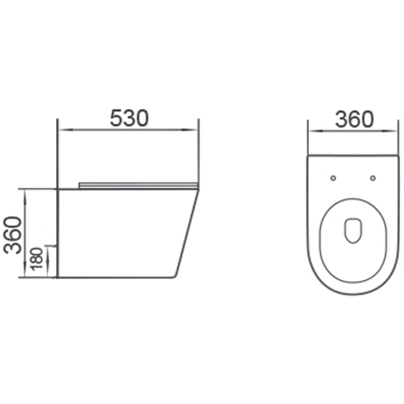 Mexen Rico WC Concealed Set with Tex Air XS-F Pneumatic Frame and 2.0 Tornado Toilet Bowl with Soft-Close Seat, White