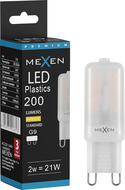 Mexen Aura LED Bulb G9, 2W, Warm - 3000K, 200 lm - L120-G9-0230-01