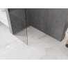 Mexen Kioto-Q Walk-in Shower Wall 80 x 200 cm, Transparent 8 mm, Chrome - 800-080-101-01-00-Q